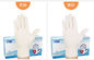 Weiße Emulsions-medizinische Gummiwegwerfhandschuhe haltbar für Doktoren